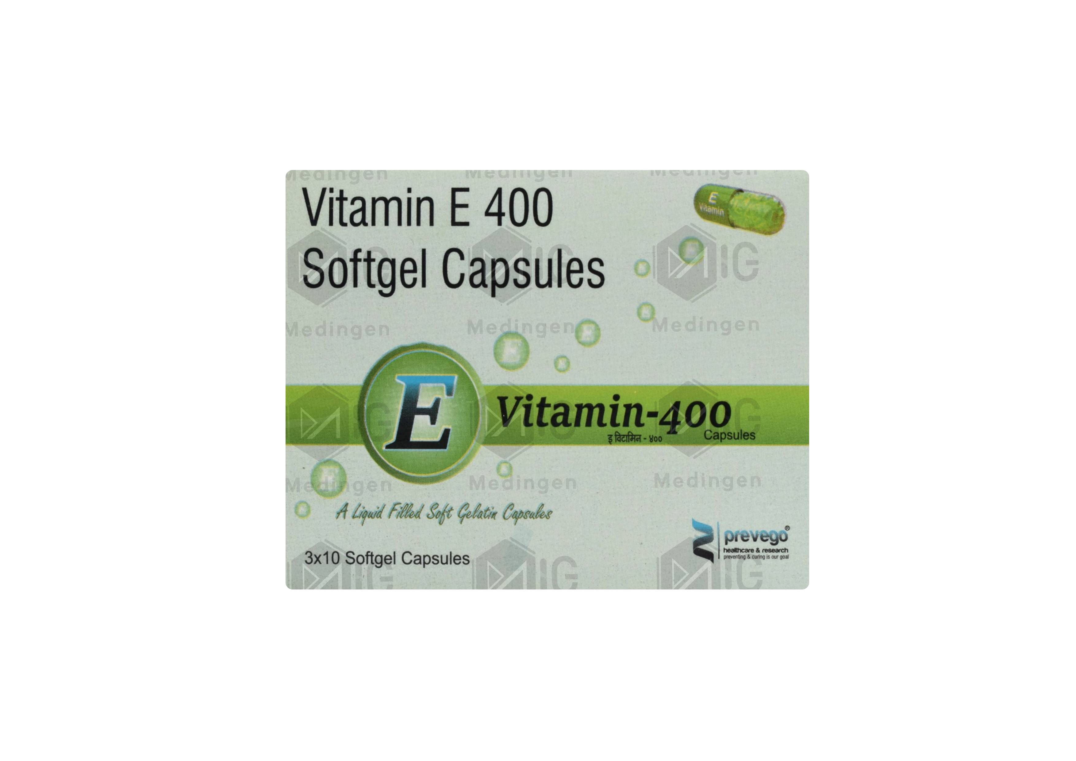 E VITAMIN 400MG PREVEGO